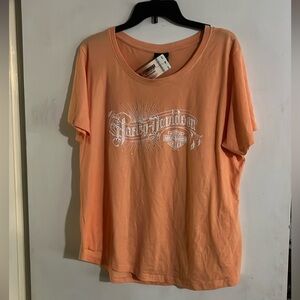 Women’s Harley Davidson Bejeweled Shirt, size XXL, NWT